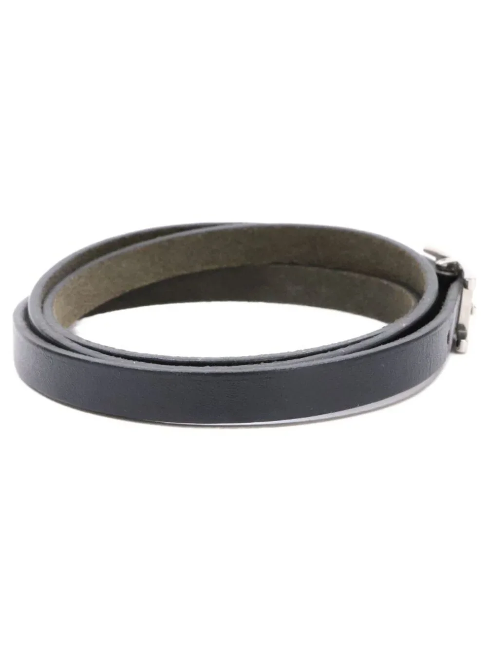 Hermes Behapi Triple Strand Leather Bracelet